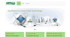 Desktop Screenshot of nettle.cz