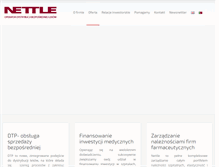 Tablet Screenshot of nettle.pl